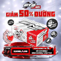 [Mới-Ít Đường] Thùng 28 Lon Nước Tăng Lực Sting Boost Vị Dâu - Giảm 50% Đường (320ml/lon)