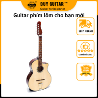 Đàn Guitar phím lõm vọng cổ DVC70 cho người mới tập cho Âm thanh mùi chuẩn cổ nhạc - Bảo hành 12 tháng Duy Guitar Store