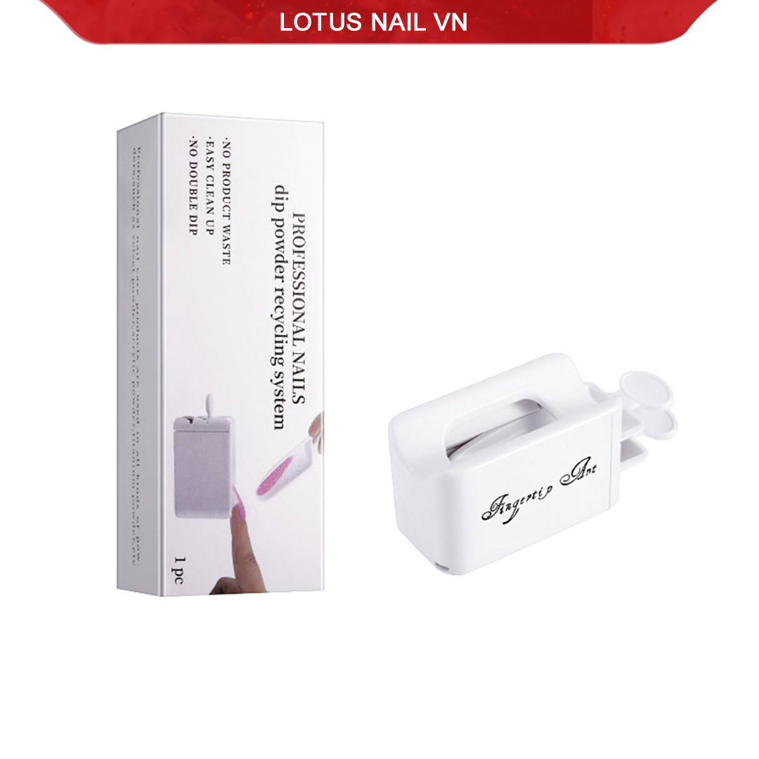 Khay Hứng Đá Rắc Nail Khay Đựng Nhũ Rắc Móng Tiện Lợi