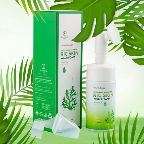 SỮA RỬA MẶT RIC SKIN LOẠI BỎ MUN NÁM DƯỠNG TRẮNG DA