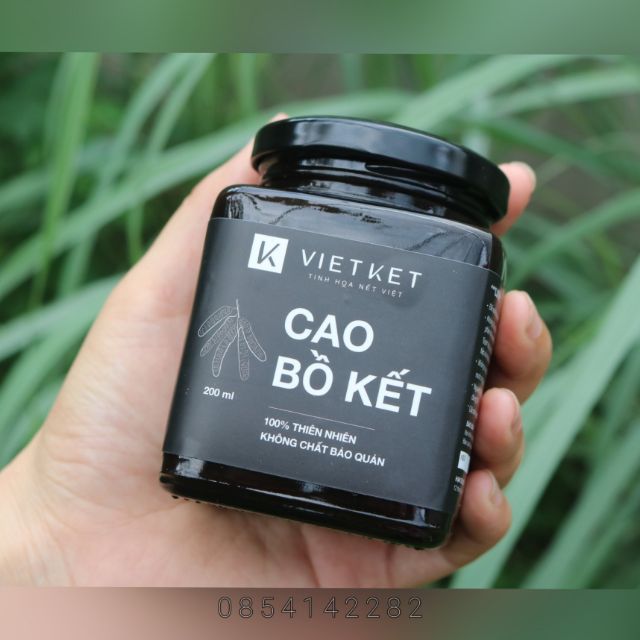 Cao Bồ Kết Vietket - Sản Phẩm Organic Nguyên Chất 100% Không Hóa Chất