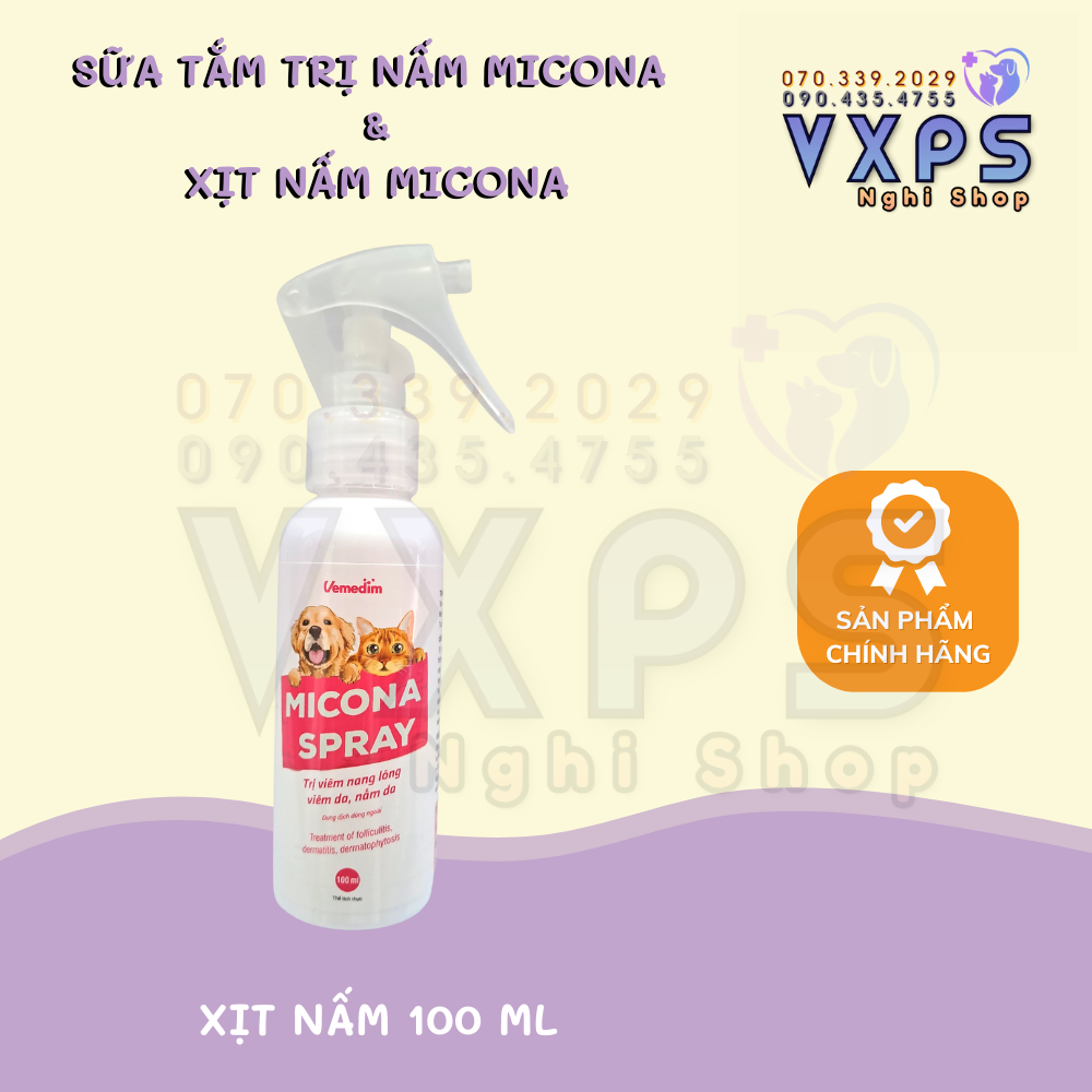 Sữa tắm micona 120ml