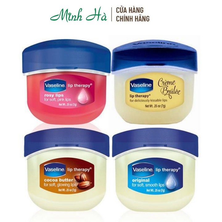 Dưỡng môi hồng và mềm Vaseline Lip Therapy 7g Dưỡng môi hồng và mềm Vaseline Lip Therapy 7g