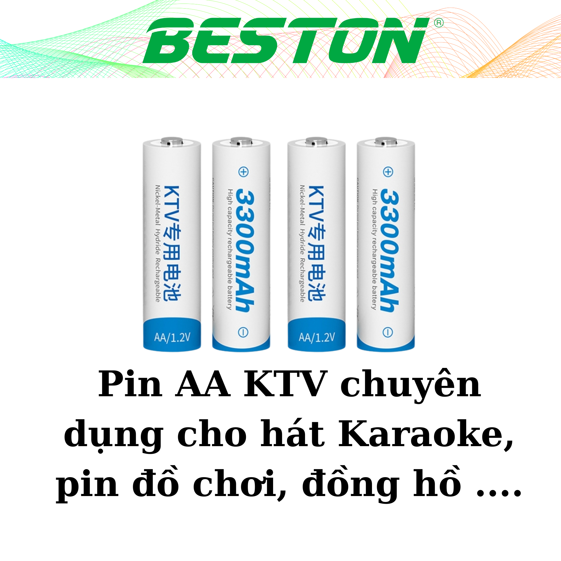 Sạc Pin AA AAA 1.2V Beston C9023L C9023 - Tự ngắt sạc khi đầy - Có màn hình LCD hiển thị pin pin AAA
