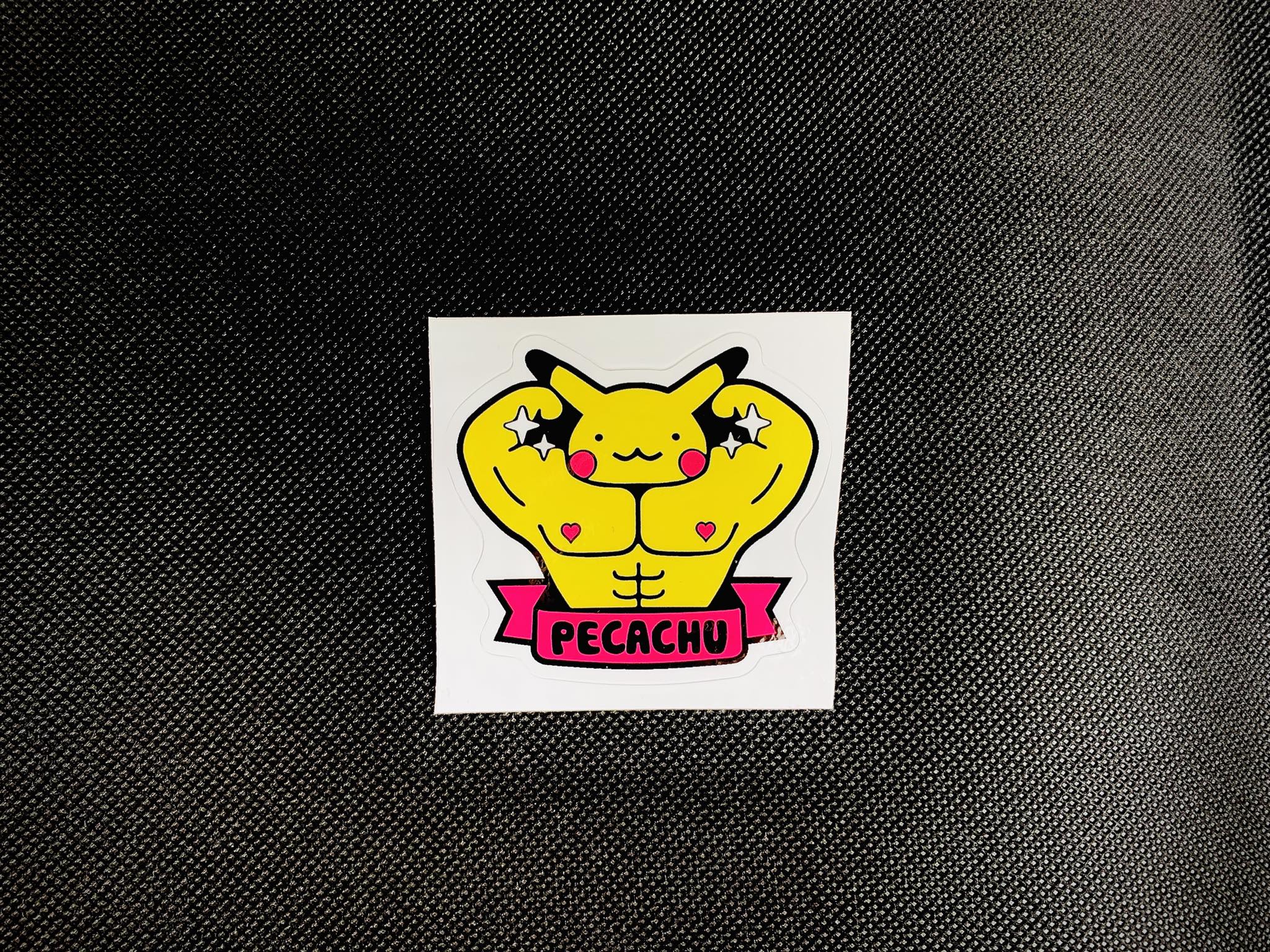 Tem sticker Picachu - Decal Mini