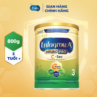[CHỈ TỪ 5-8/10 MUA LÀ CÓ QUÀ] [Cho cả trẻ sinh mổ] Sữa bột Enfagrow A+ NeuroPro 3 C-Sec 800g cho trẻ trên 3 tuổi
