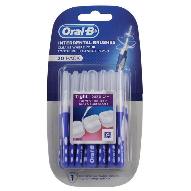 Bàn Chải Kẽ Răng Oral B Interdental Brush 20 Cái Hộp