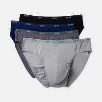 COMBO 3 Quần lót nam ARISTINO sịp nam cạp nhỏ bo viền chất vải bamboo cotton sợi tre mềm mịn có size người mập béo thoáng mát khử khuẩn tốt - ABF1608