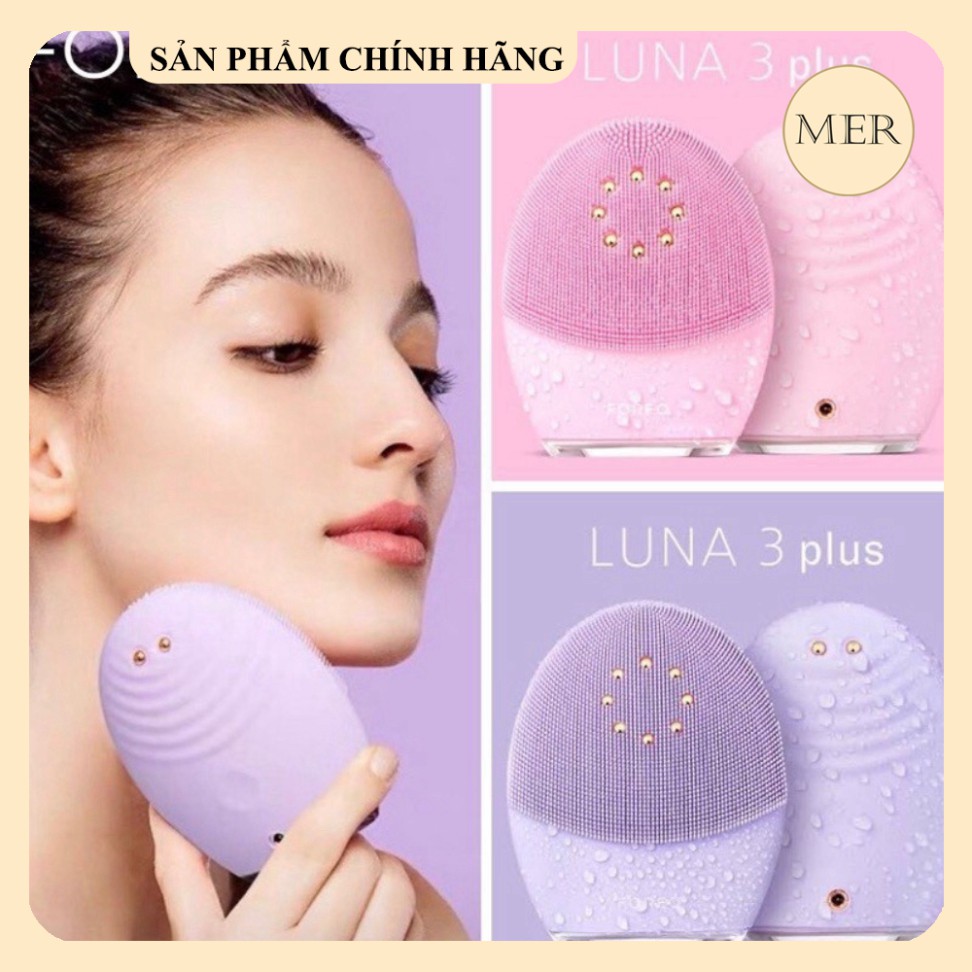 [CÓ SẴN - HỖ TRỢ BẢO HÀNH] Máy rửa mặt Foreo LUNA 3 PLUS - Hội tụ của tất cả công nghệ cao cấp nhất