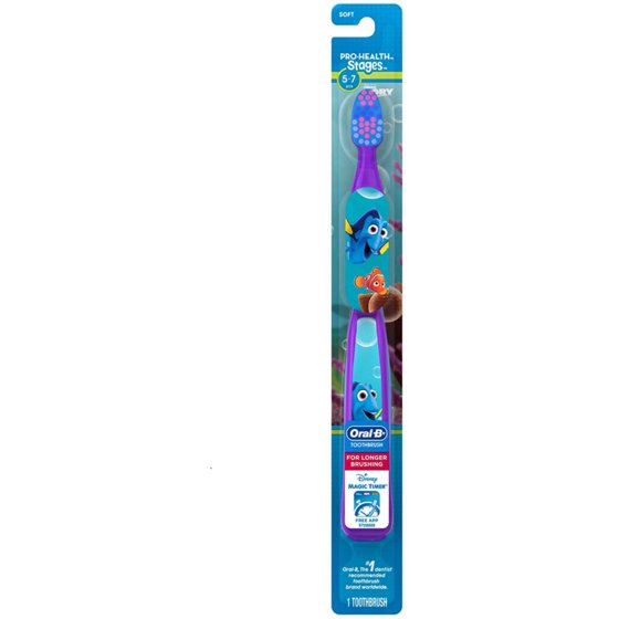 Bàn Chải Đánh Răng Cho Bé Oral - B Disney Cá Nemo Siêu Cute (5~7 Tuổi)