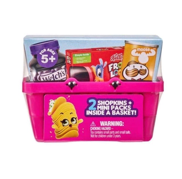[HCM]giỏ siêu thị đồ chơi shopkins