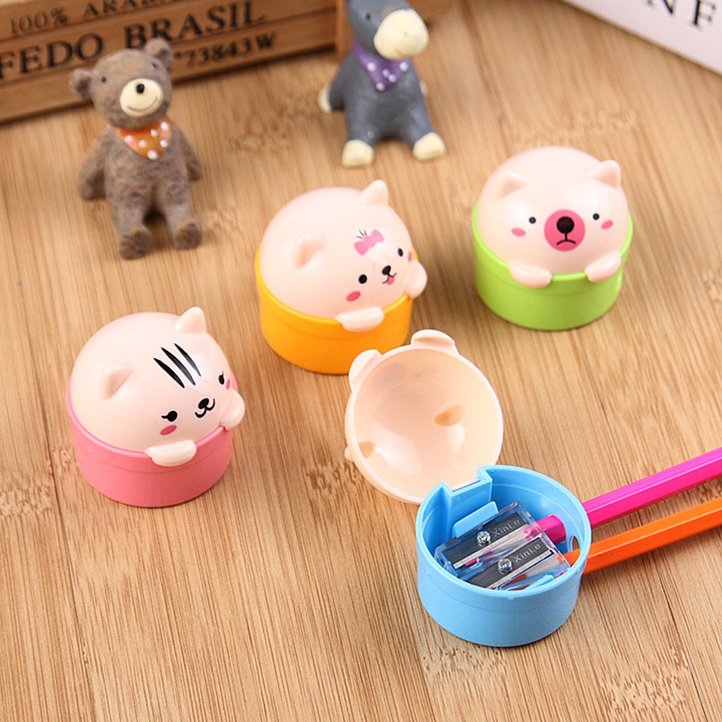 Chuốt Gọt Bút Chì XL-360 Hình Con Gấu Dễ Thương Ngộ Nghĩnh