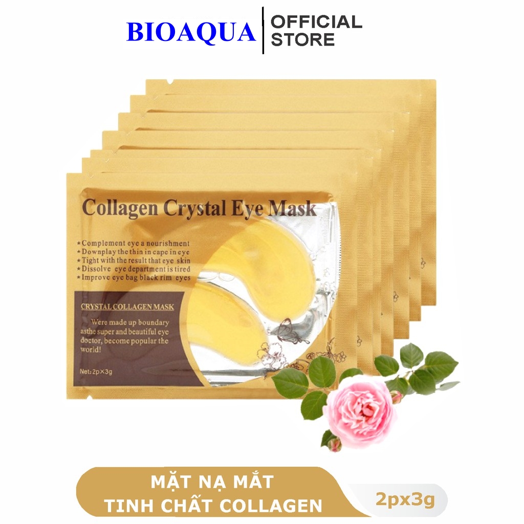 [HCM]COMBO 10 cặp mặt nạ mắt collagen ???????????????????? Mask Mắt Tinh Chất Collagen Vàng giảm thâm nếp nhăn hiệu quả