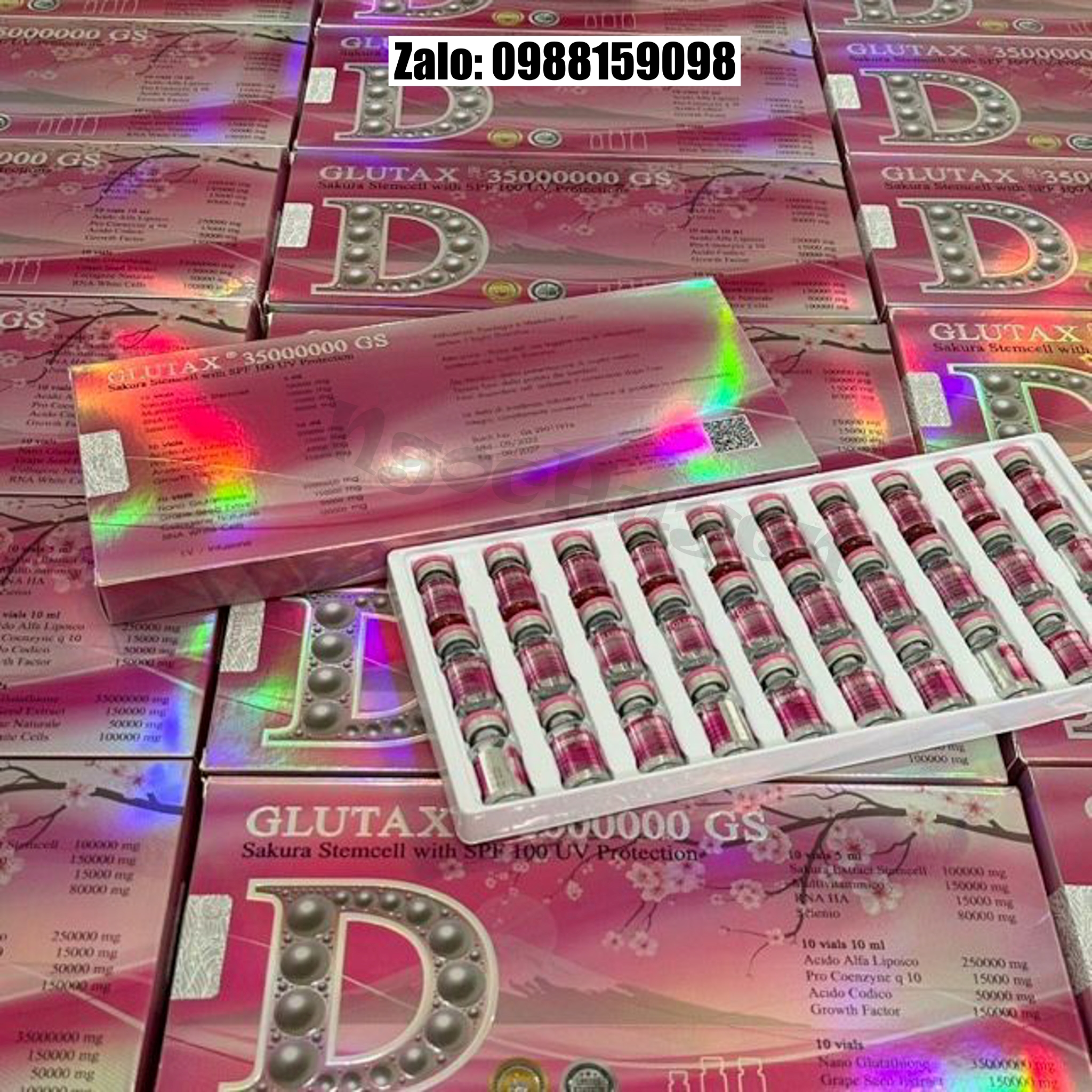 Set Truyền Trắng Glutax 3.500.000 Italy 10 buổi