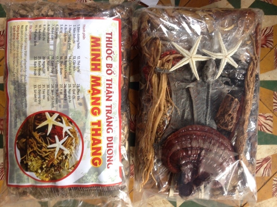 Minh Mạng Thang 35 Vị Đặc Biệt có 2 Tắc KèĐồ Ngâm Rượu - AnAn đặc sản Tây Bắc