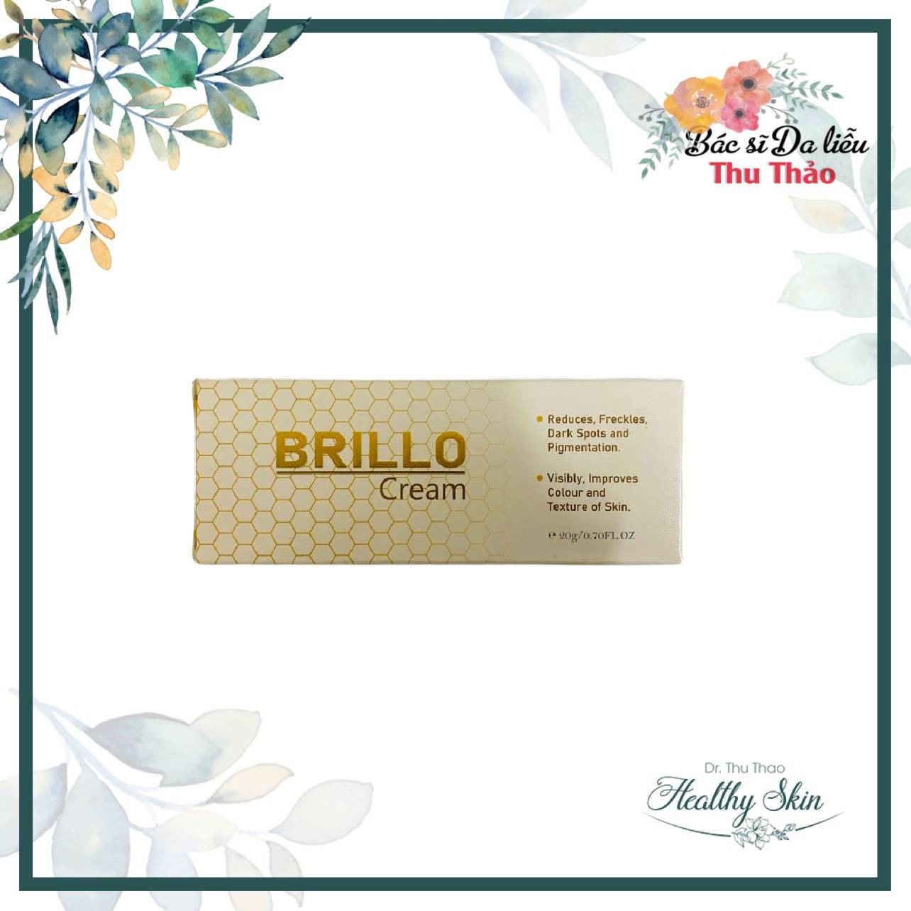 [20G] KEM HỖ TRỢ GIẢM NÁM BRILLO CREAM