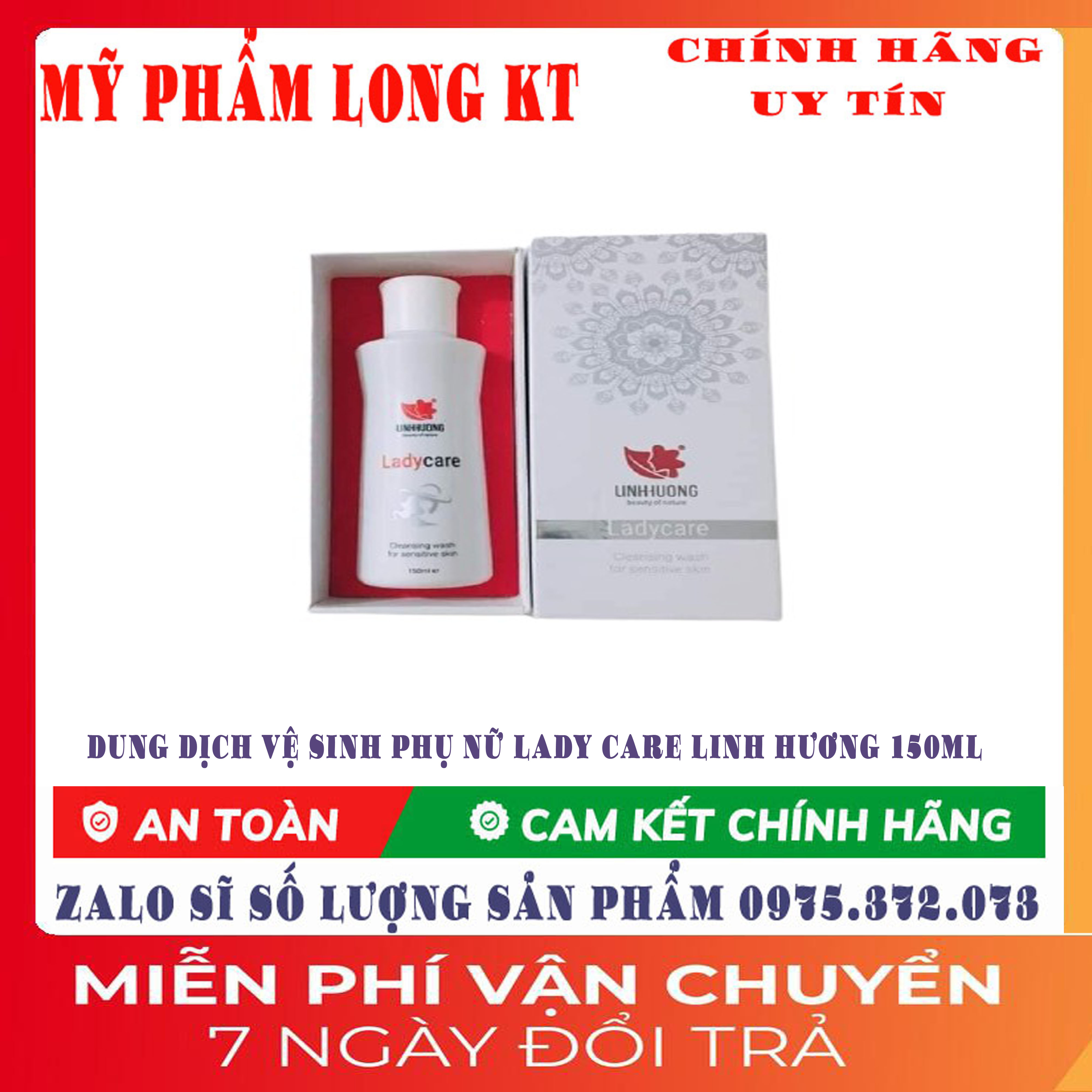 [Miễn Ship - 20K - Hàng Chính Hãng]Lady Care Linh Hương - Dung Dịch Vệ Sinh Phụ Nữ Làm Hồng Và Se Khít Vùng Đào Thải Khí Hư Khử Mùi Hiệu Quả