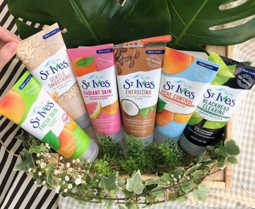 [Hcm]Sữa Rửa Mặt Tẩy Tế Bào Chết Yến Mạch St.ives Nourished & Smooth Oatmeal Scrub & Mask