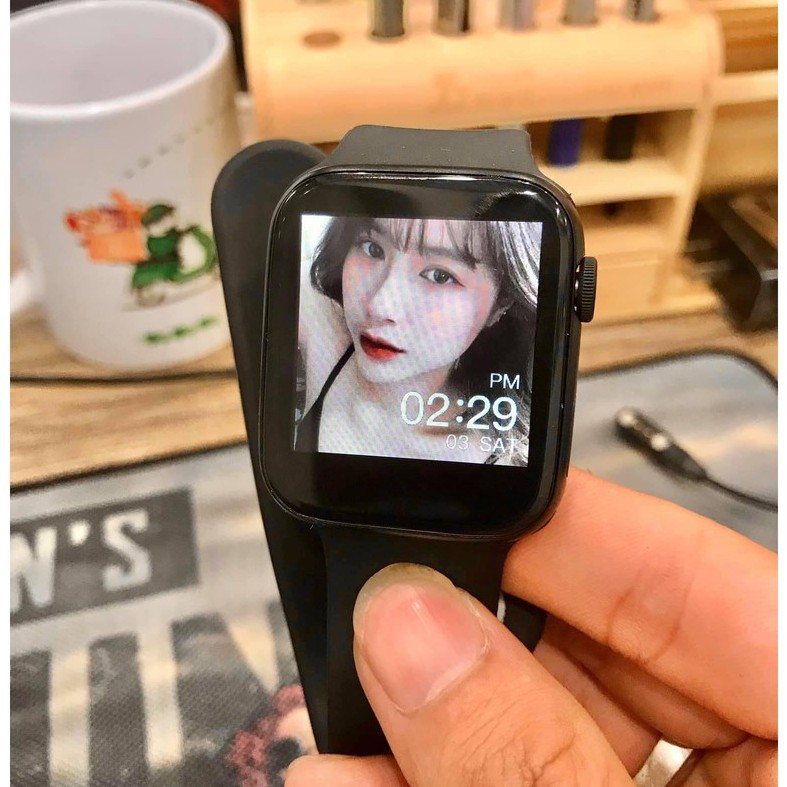 Đồng Hồ Thông Minh T500 🌸Thay Hình Nền🌸 Đo NhịP Tim Chống Nước Ip68 Smart Watch T500