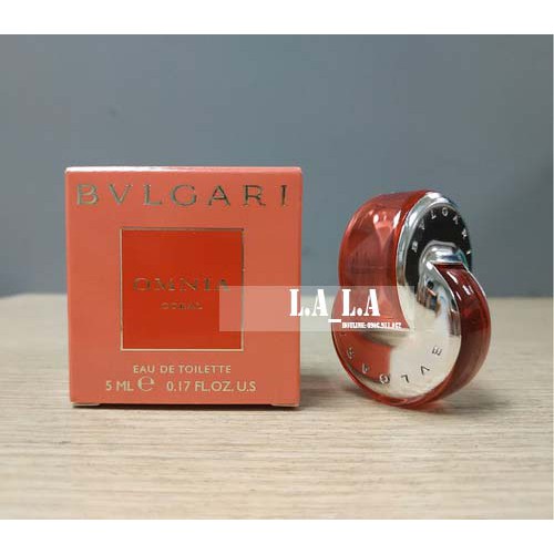 [Hcm][Mini] Nước Hoa Nữ Mini Bvlgari Omnia Coral Edt 5Ml