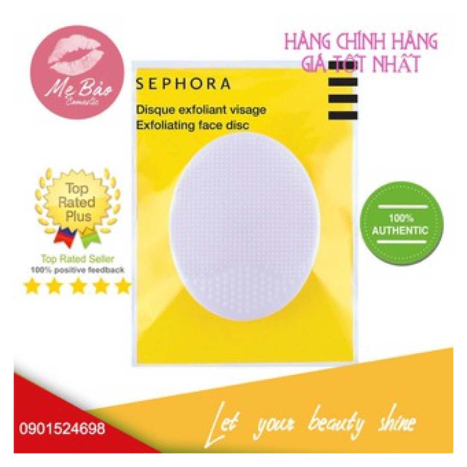 [Chính Hãng] Sephora Cleansing Pad - Miếng Rửa Mặt Silicon