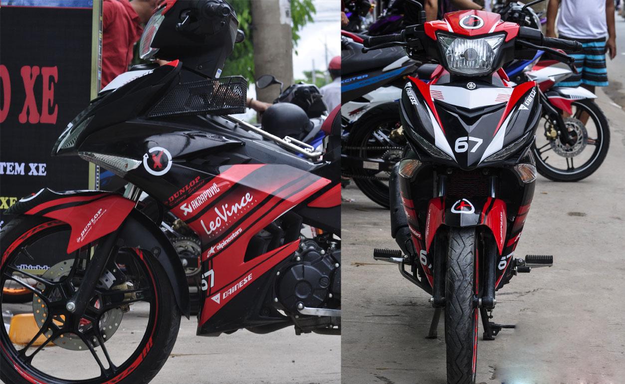 Tem trùm ex 150 đỏ đen tem exciter 150 team trùm exciter 150 tem xe exciter 150 team trùm ex 150 tea