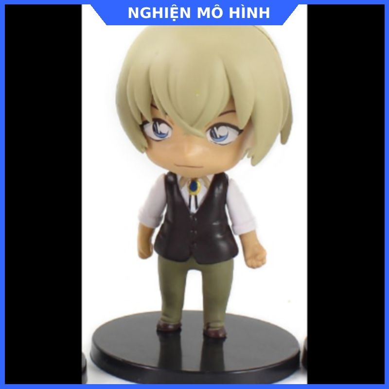 Mô hình nhân vật Thám Tử Lừng Danh Conan Kaito Kid Amuro Tooru Shuichi Akai Hanzawa Hattori Heij