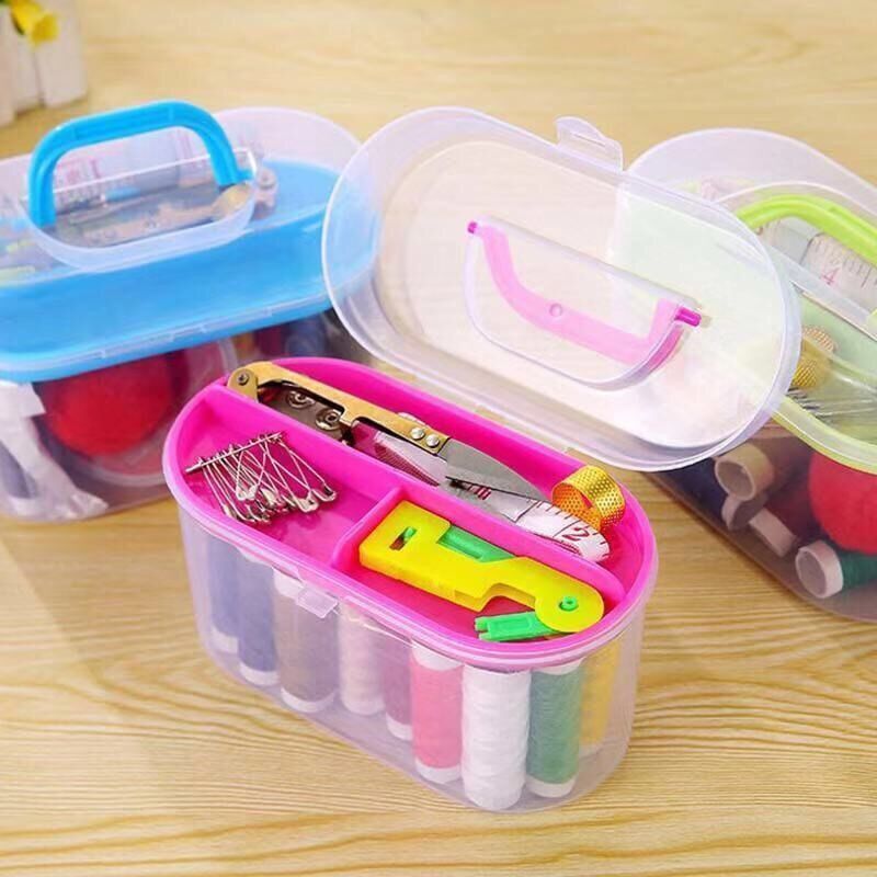 Bộ Kim Chỉ May Vá Đa Năng Kèm Hộp Đựng Gồm Nhiều Món - MTDDT