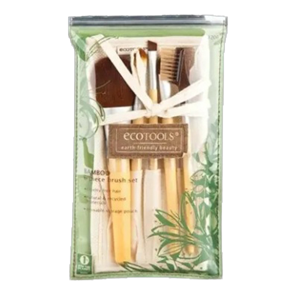 Bô cọ trang điểm 6 dụng cụ và bộ cọ mini Ecotools kích vỡ du lịch nhâp khẩu Mỹ nhập khẩu Mỹ