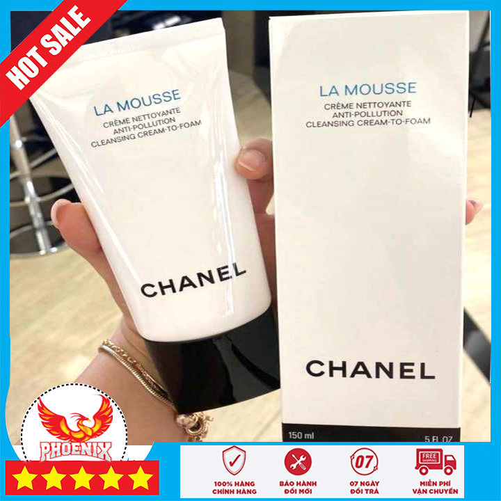 [ Phoenix Online ] Sữa Rửa Mặt Channel La Mousse 30Ml - Làm Sạch - Chống Tác Nhân Gây Ô Nhiễm - Dạng Kem Chuyển Sang Bọt - Làm Sạch Sâu Và Thanh Lọc Làn Da. Làm Sạch Da Khỏi Các Tạp Chất Như Chất Ô Nhiễm Bụi Mồ Hôi Và Bã Nhờn