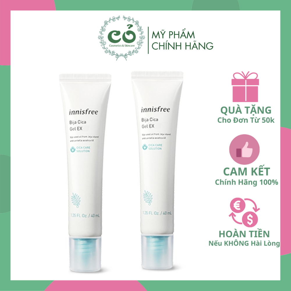 [Hcm]Gel Dưỡng Giảm Mụn Và Làm Dịu Da Bija Cica Balm Innisfree (Tuýp 40Ml)