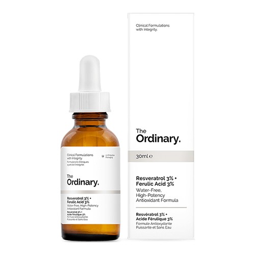 Serum Chống Lão Hóa The Ordinary Resveratrol 3%+ Ferulic Acid 3%