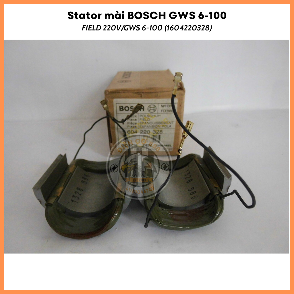 () Stator mài BOSCH GWS 6-100 GWS 060 GWS 6-125 (1604220328) 220V