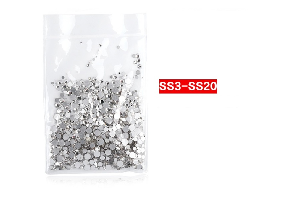 Đá Trắng Đính Móng Tay S3 - S20 1440V (Tặng Keo Dán)