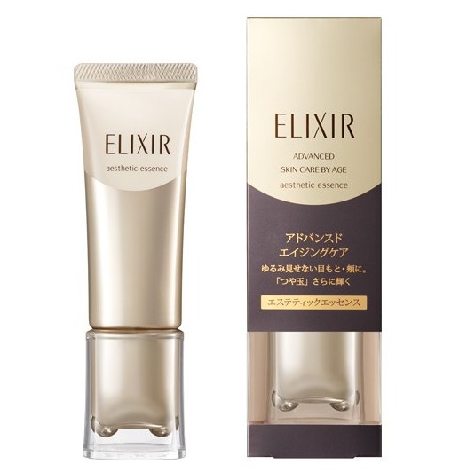 Tinh Chất Mờ Nhăn Chống Lão Hóa Shiseido Elixir Aesthetic Essence (40G) Kèm Con Lăn Massage