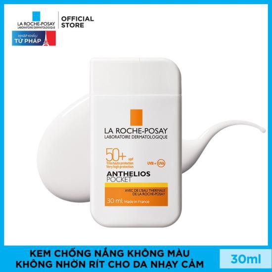 [Hcm]Kem Chống Nắng Anthelios Pocket Spf50+ Laroche Posay Kem Chống Nắng Dành Cho Da Thường & Da Khô Nhạy Cảm