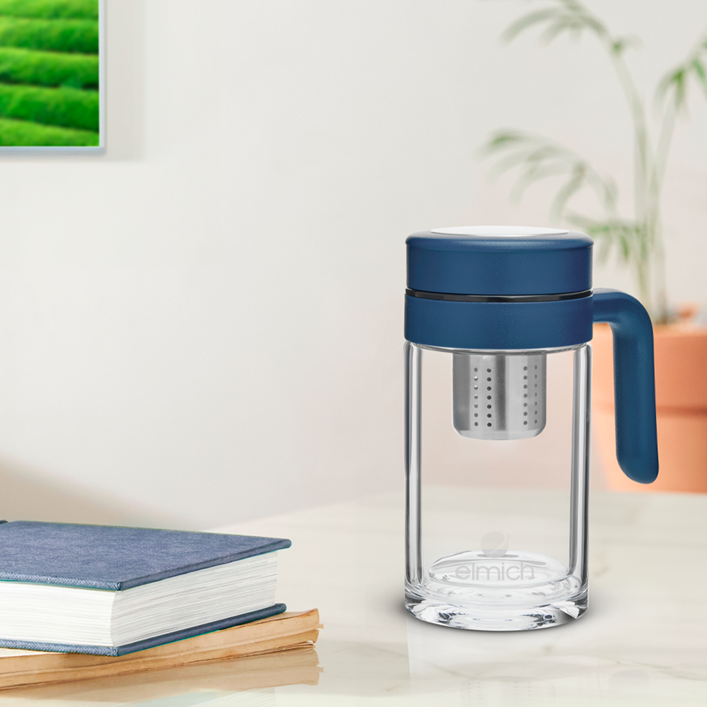 (Chỉ 25-29.10)Cốc nước thủy tinh Elmich EL-8351 dung tích 400ml