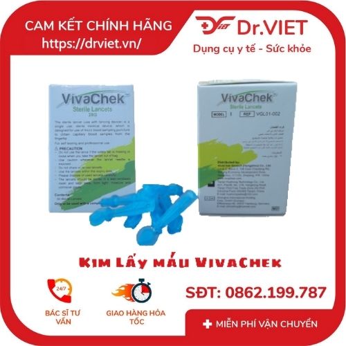 Que thử đường huyết cũ OneTouch/Beurer/Omron - Chương trình hỗ trợ đường huyết Vivachek Ino X