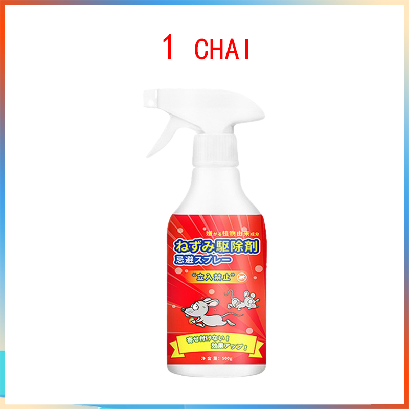 10năm không chuột SHANGMING Chai Xịt Đuổi Chuột 500ml không có chuột Chuột bỏ chạy khi ngửi thấy mùi