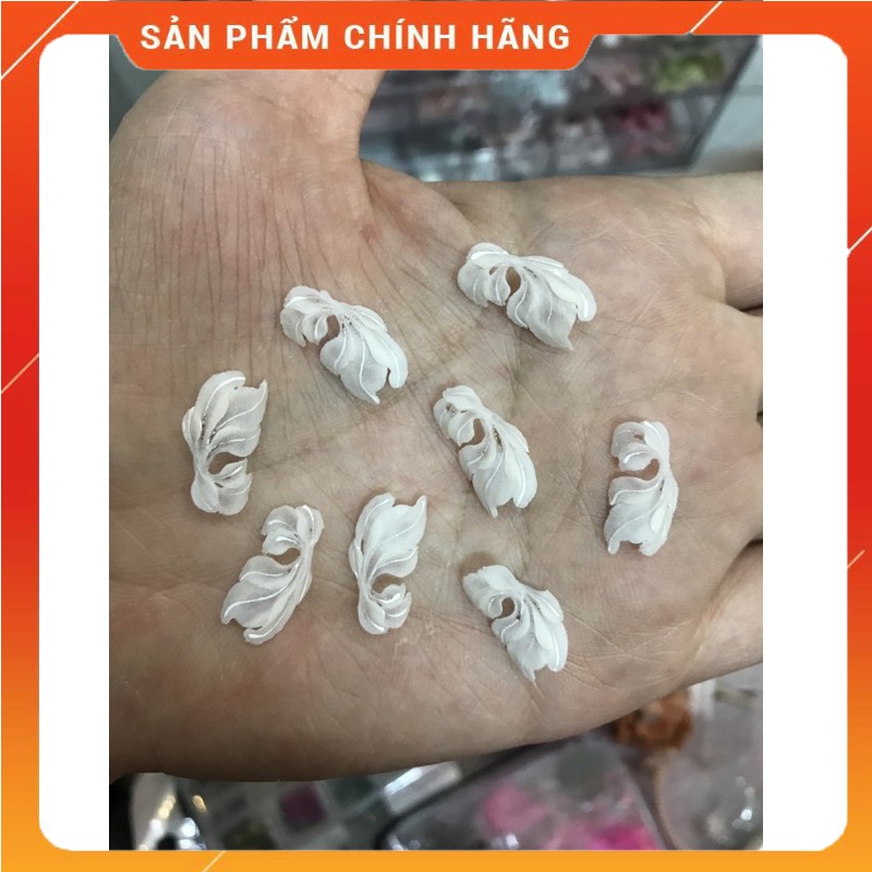Hoa ẩn tay thạch thảo - hoa ẩn móng tay bằng bột/cứng móng/gel đắp móng