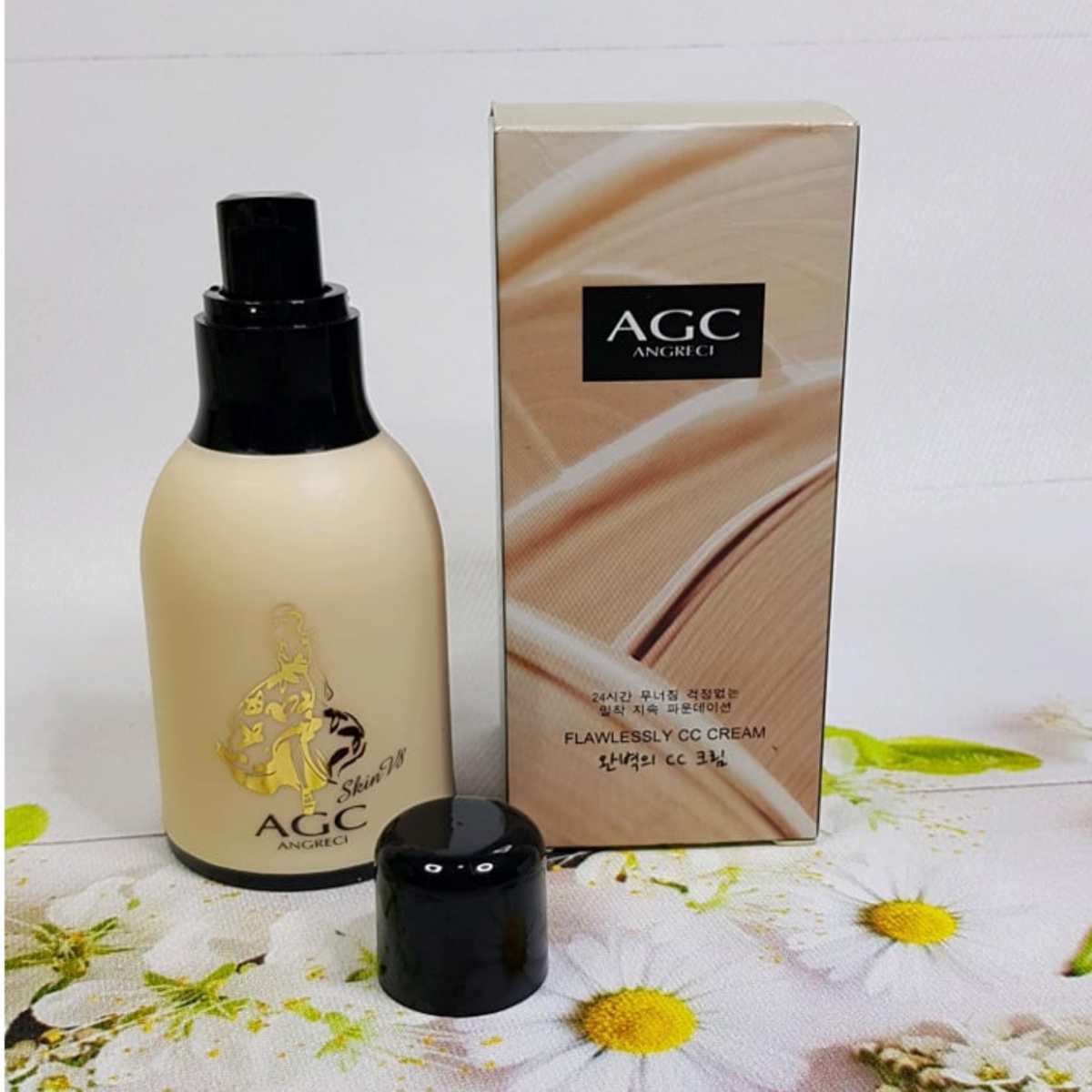 Kem Trang Điểm Agc Cream 2 In 1 Che Phủ Hoàn Hảo 50Ml