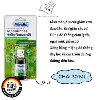 Tinh dầu bạc hà Đức - Mivolis Japanisches Heilpflanzenol nhiều công dụng - Nội địa Đức - 30ml - Mẫu Mới