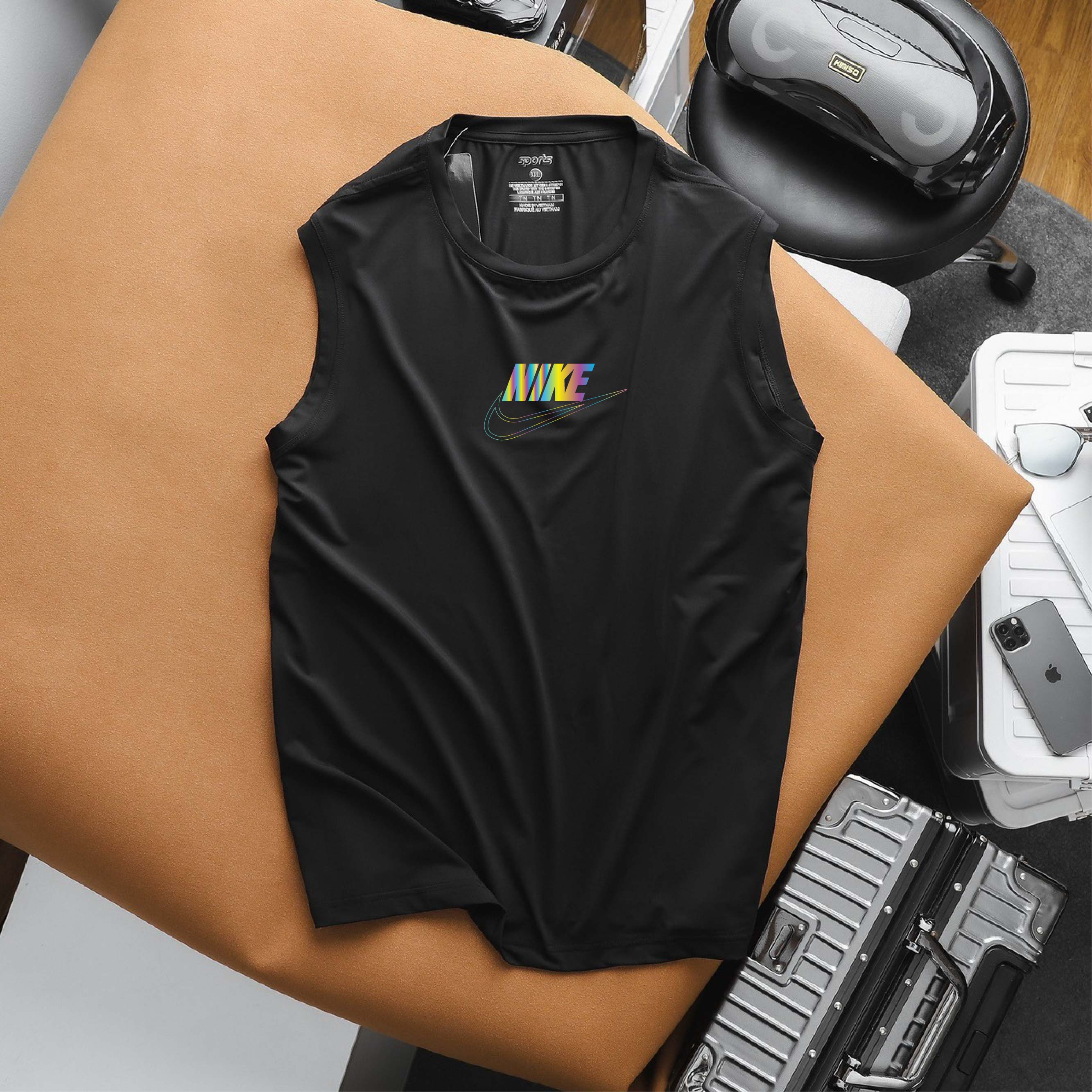 BigSize OverSize - Áo thun ba lỗ tập gym chất thun lạnh nam bigsize 80kg - 130kg - ni phản qua