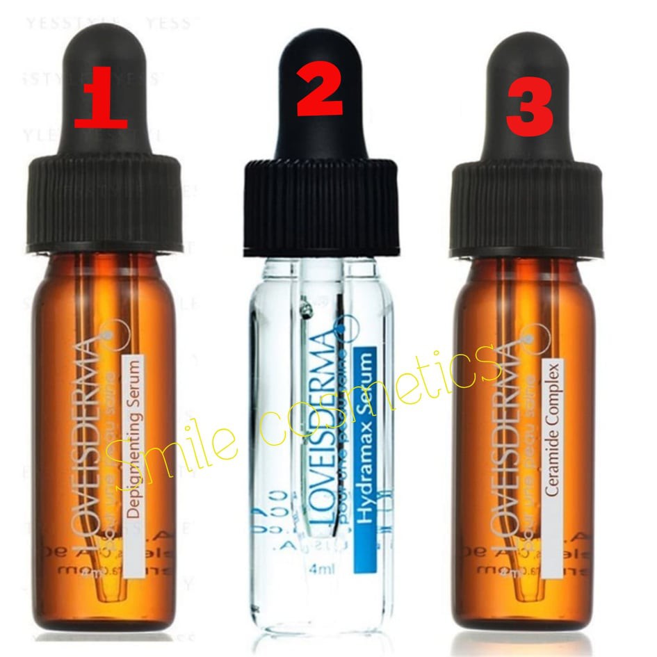 Serum Minisize Hỗ Trợ Mờ Ná.m Cấp Nước Phục Hồi Và Tinh Chất T.ế B.ào Gốc Loveisderma Các Loại 4Ml|Số 3