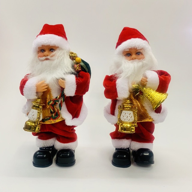 Đồ chơi ông già Noel lắc mông nhảy múa vui nhộn cao 30cm