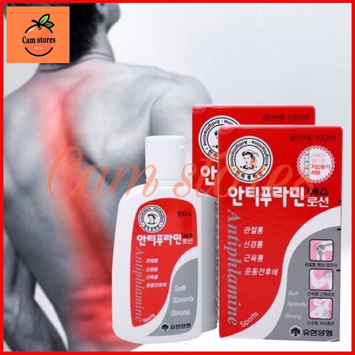Dầu Nóng Xoa Bóp Antiphlamine từ Hàn Quốc 100ml