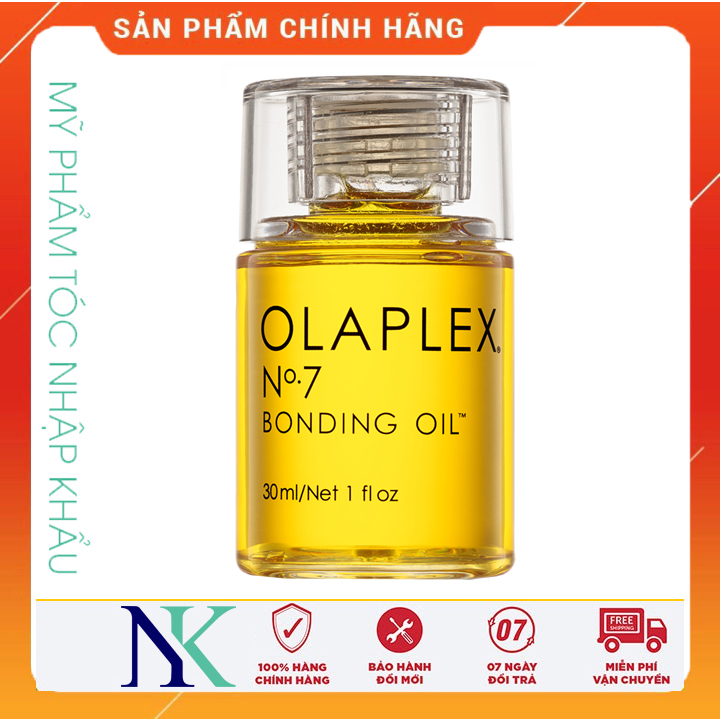 [Hcm]Tinh Dầu Olaplex No7 Bonding Oil Phục Hồi Và Liên Kết Tóc 30Ml