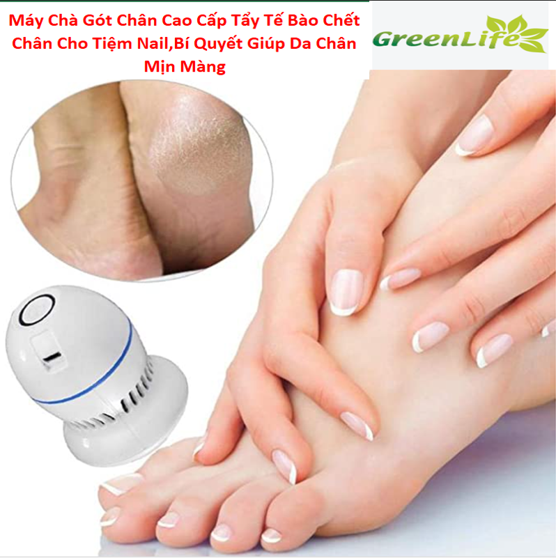 [Siêu Phẩm Hot 2021] Máy Chà Gót Chân Đa Năngmày Mài Gót Chân Máy Tẩy Tế Bào Chết Các Tế Bào Chai Sần Da Khô Ở Gót Chân Lòng Bàn Chân Ngón Chân Rất Mềm Mại Không Gây Đau Rát Cho Da Giúp Bạn Chăm Sóc Thật Hoàn Hảo Cho Đôi Gót Ngọc