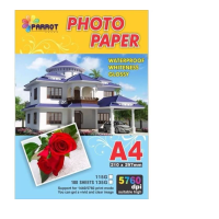 Giấy In Ảnh 1 Mặt Bóng Khổ A4 - 115/135gsm (Xấp 100 Tờ)
