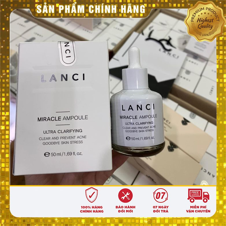 Siêu Phẩm Serum Miracle Ampoule Lanci 50Ml Date 2022